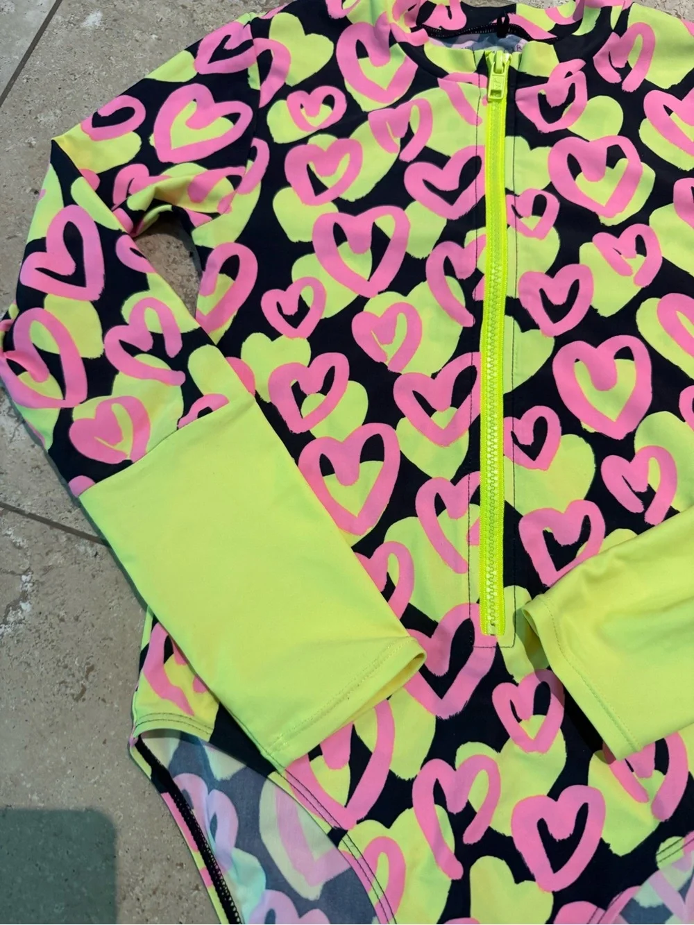 STELLA MCCARTNEY KIDS Long-Sleeved Floral Print One-Piece Swimsuit Stella $123